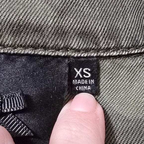 Nanette Lepore Camouflage Utility Jacket Sz XS - Picture 9 of 11